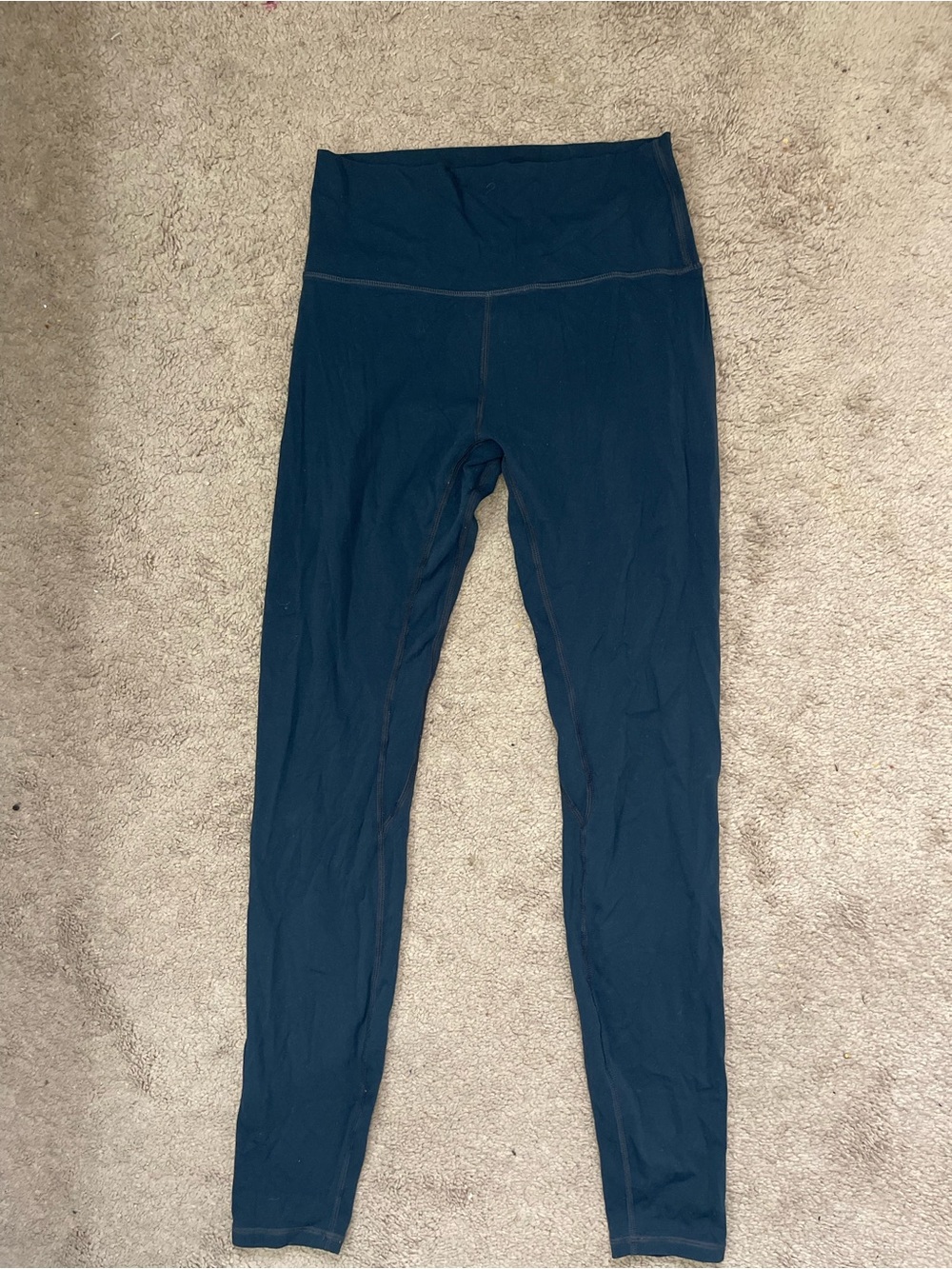 High-Rise Kids Leggings in Dark Teal